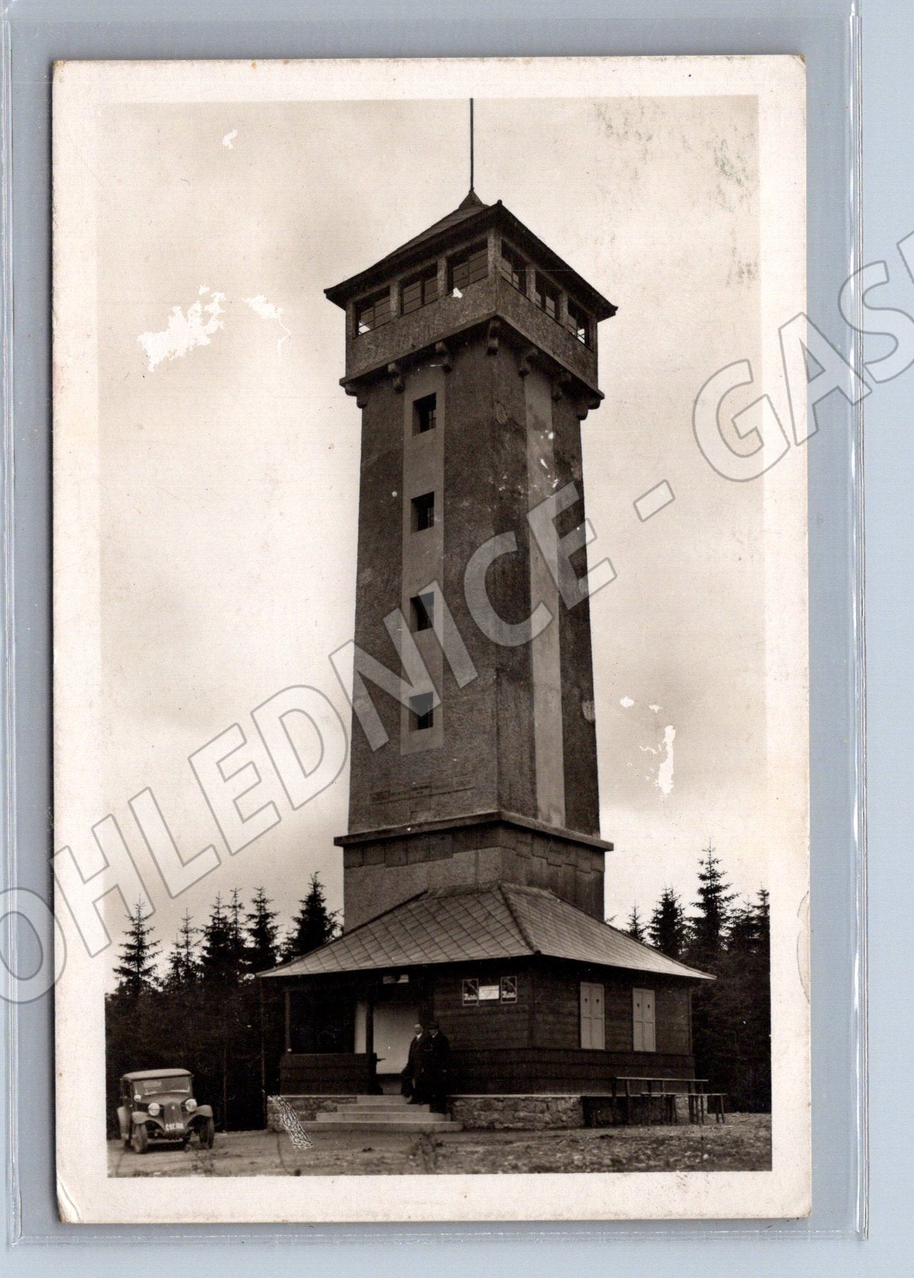 Pohlednice Klostermannova rozhledna Javorník Šumava (M12927)