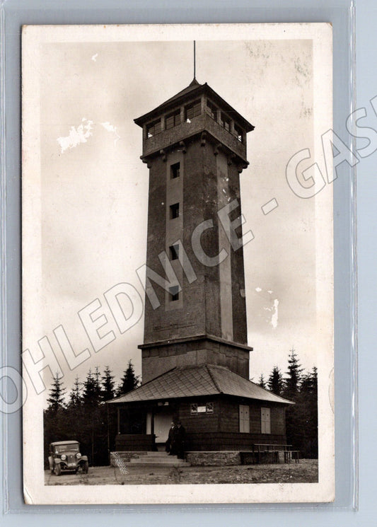Pohlednice Klostermannova rozhledna Javorník Šumava (M12927)
