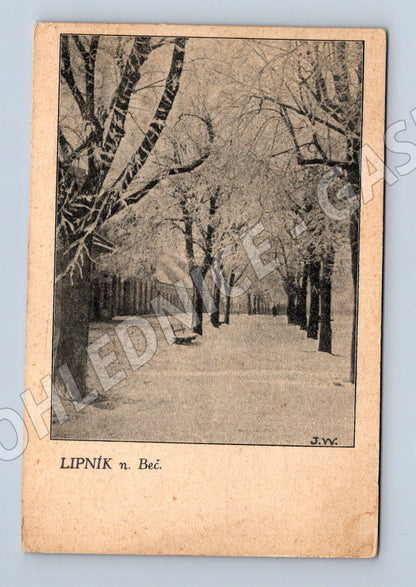Pohlednice Lipník nad Bečvou historická malý formát (M12934)