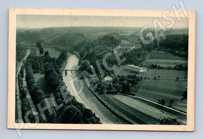 Pohlednice Teplice nad Bečvou lázně 1935 (M12935)