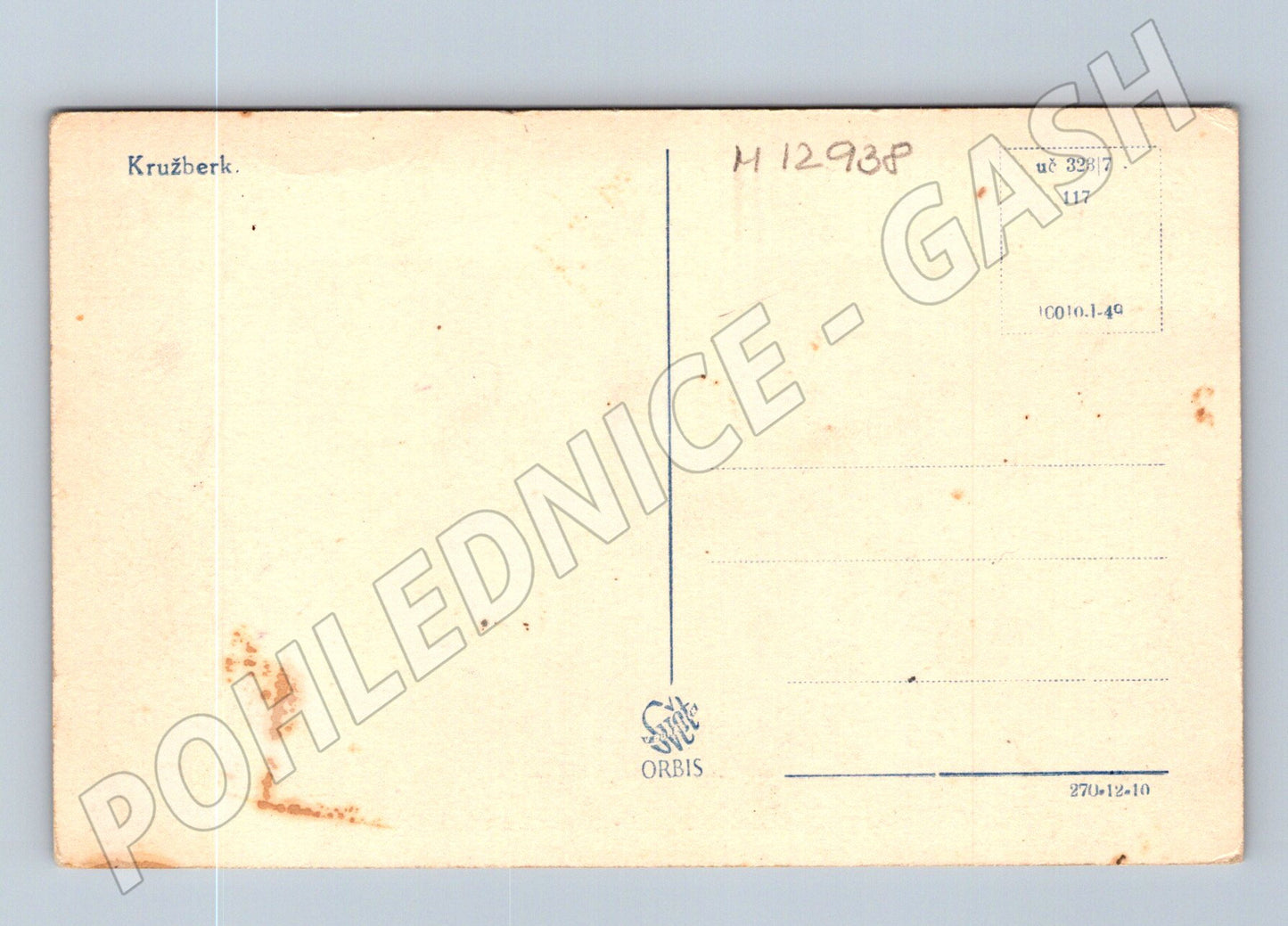 Pohlednice Kružberk lázeňský dům Orbis (M12938)