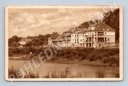 Pohlednice Hranice na Moravě vilová čtvrť 1931 (M12944)