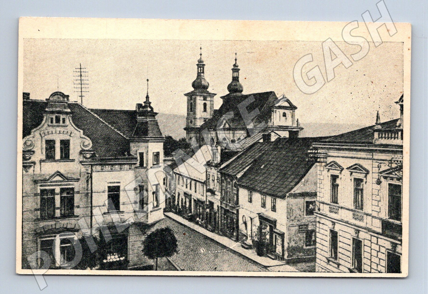 Pohlednice Kynšperk nad Ohří Náměstí dr. Ed. Beneše (M12949)