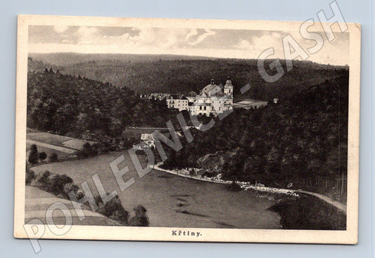 Pohlednice Křtiny klášter Moravský kras (M12952)