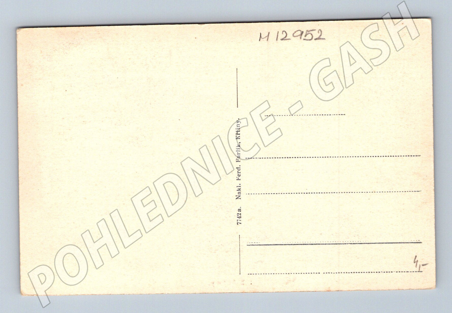 Pohlednice Křtiny klášter Moravský kras (M12952)