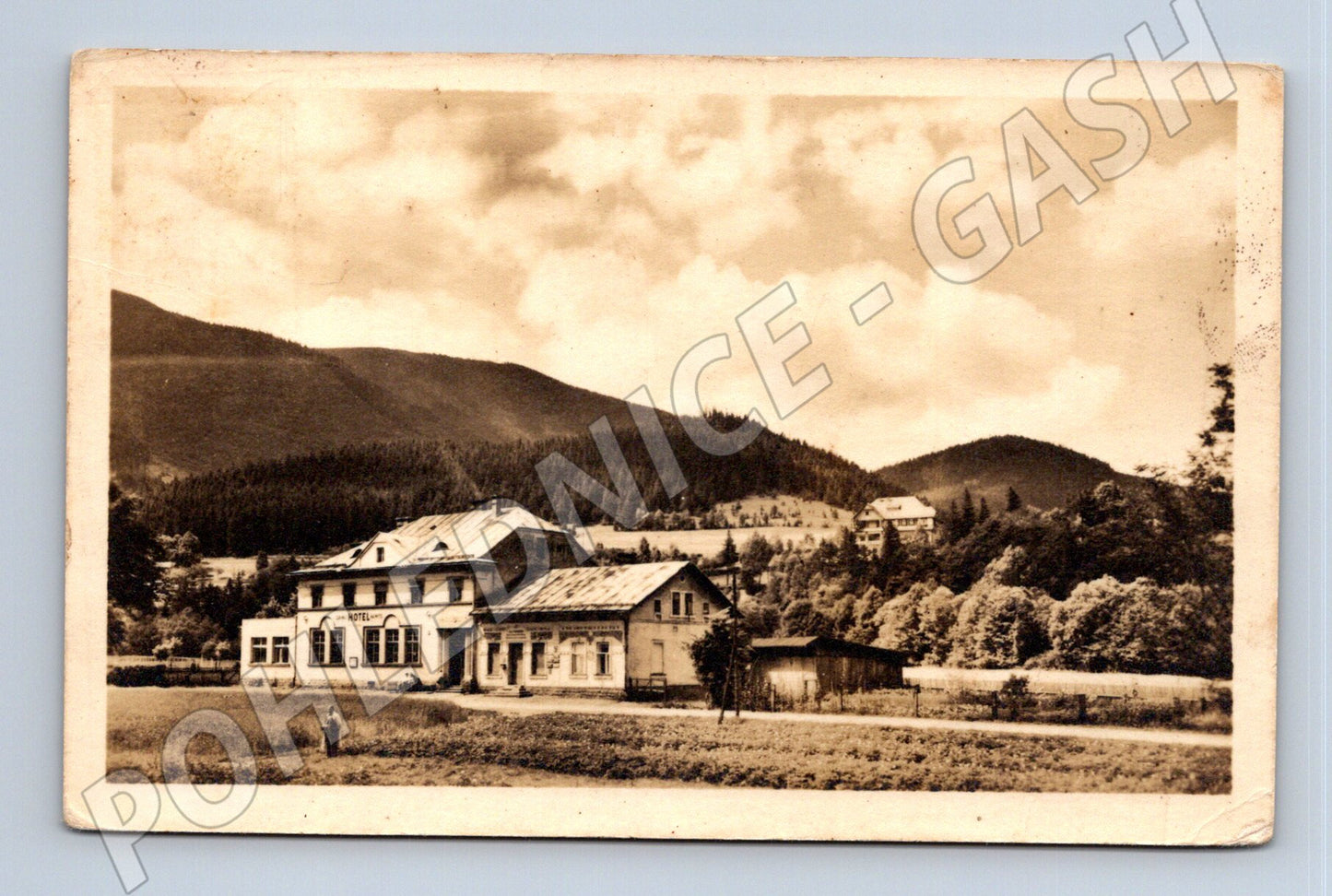 Pohlednice Ostravice – Staré Hamry Hotel Na mýtě (M12953)