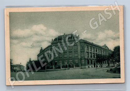 Pohlednice Vyškov měšťanské školy (M12956)