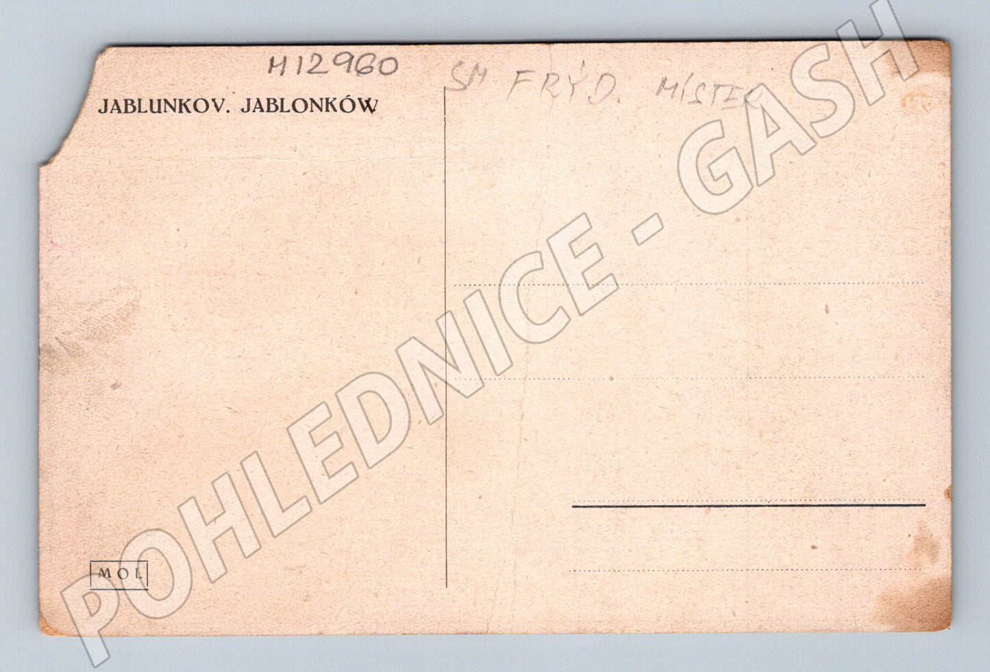 Pohlednice Jablunkov náměstí (M12960)