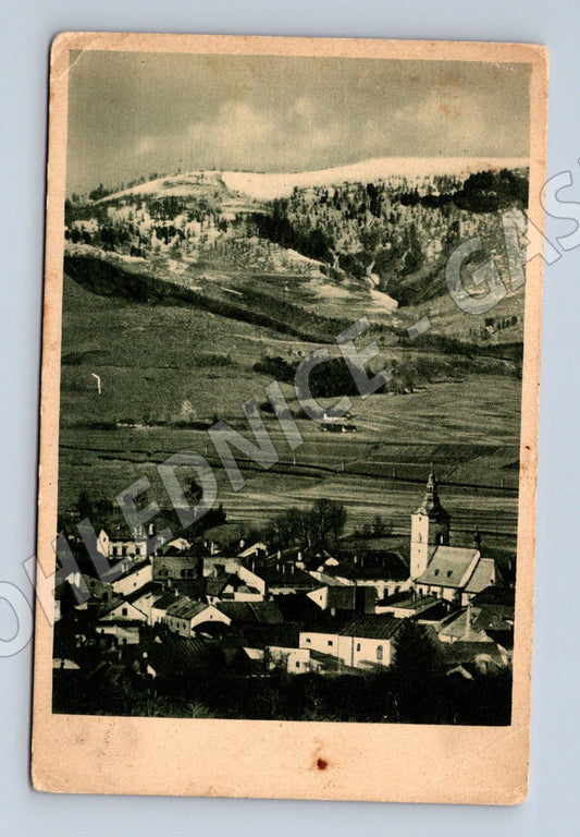 Pohlednice Jablunkov Slezsko 1928 (M12961)