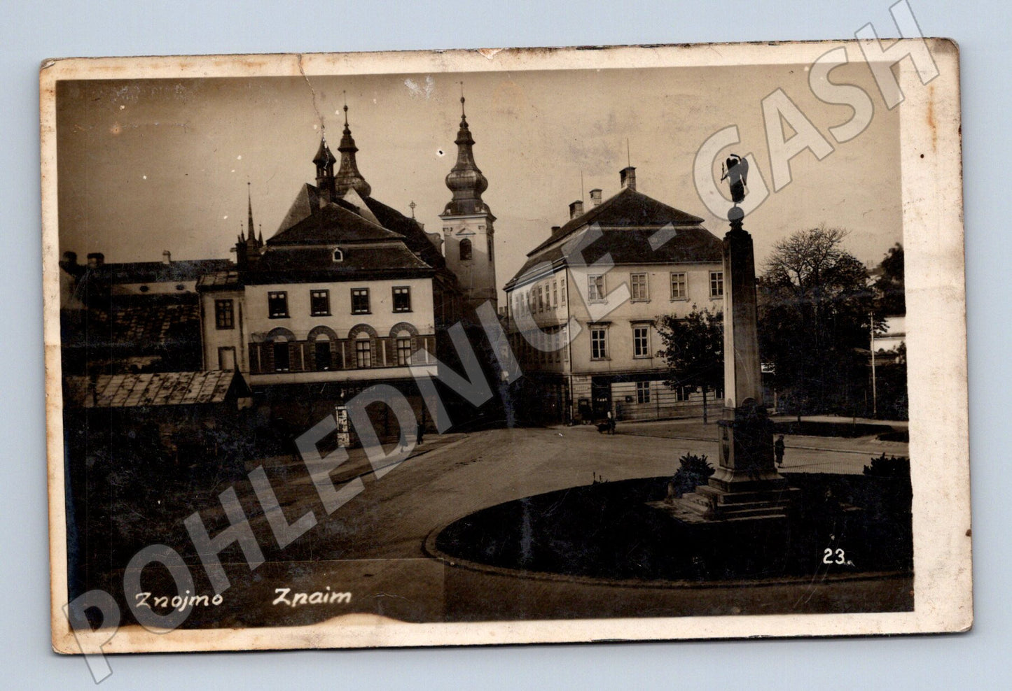 Pohlednice Znojmo náměstí (M12962)