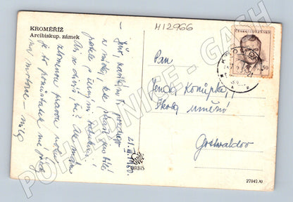 Pohlednice Arcibiskupský zámek Kroměříž (M12966)