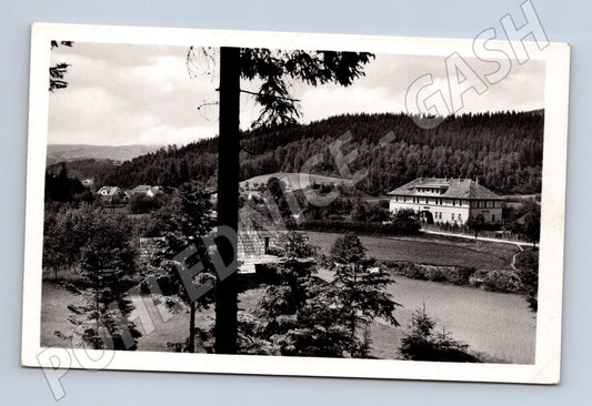 Pohlednice Horní Bečva – historický hotel (M12979)