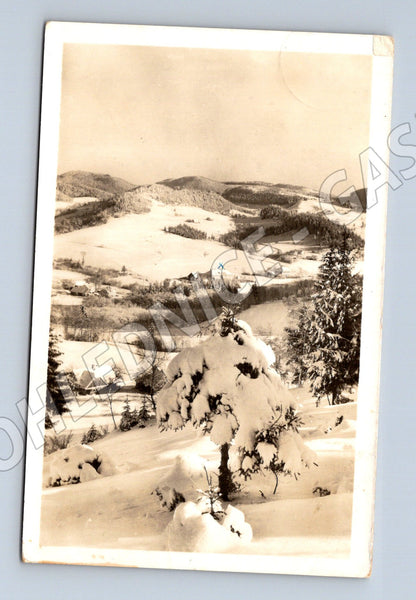 Pohlednice Horni Bečva zimní (M12982)