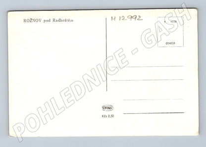 Pohlednice Rožnov pod Radhoštěm historická (M12992)