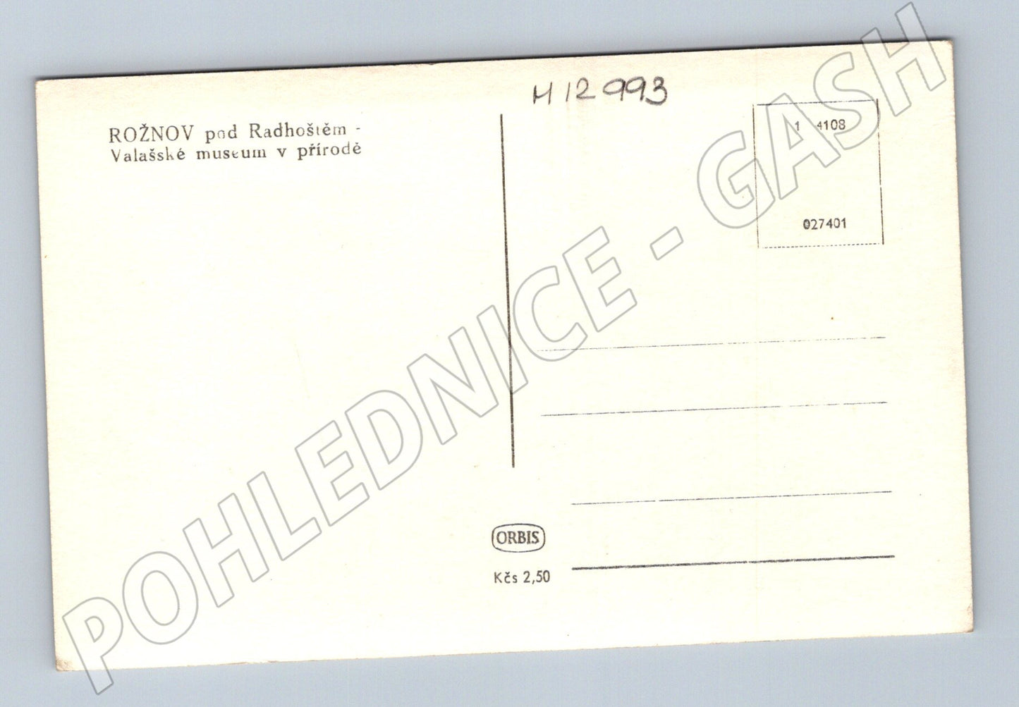 Pohlednice Valašské muzeum v přírodě (M12993)