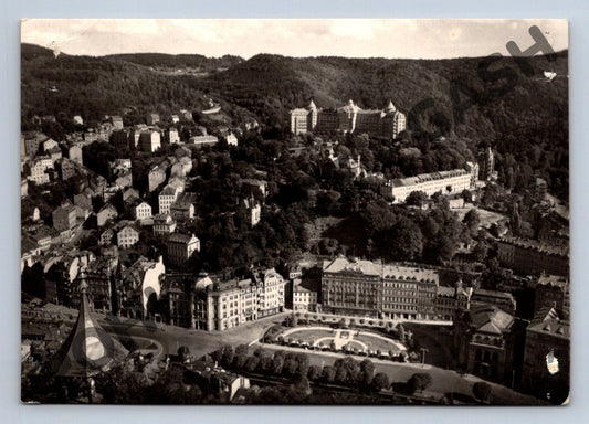 Pohlednice Karlovy Vary lázně sanatorium (M130)