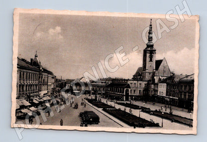 Pohlednice Hlavní náměstí Prostějov (M13015)