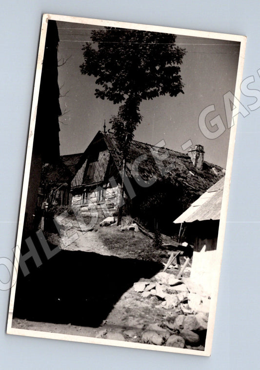 Pohlednice Venkovská chalupa Etnografie (M13022)