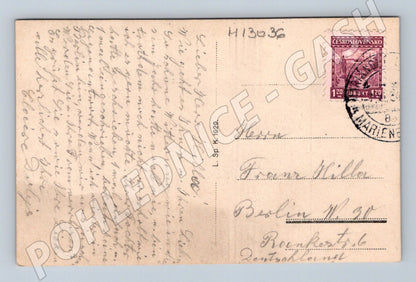 Pohlednice Mariánské Lázně (M13036) 1928, odeslaná