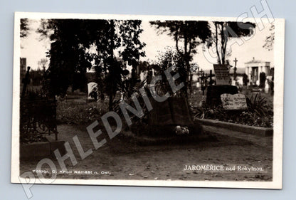 Pohlednice Hřbitov Jaroměřice nad Rokytnou (M13054)