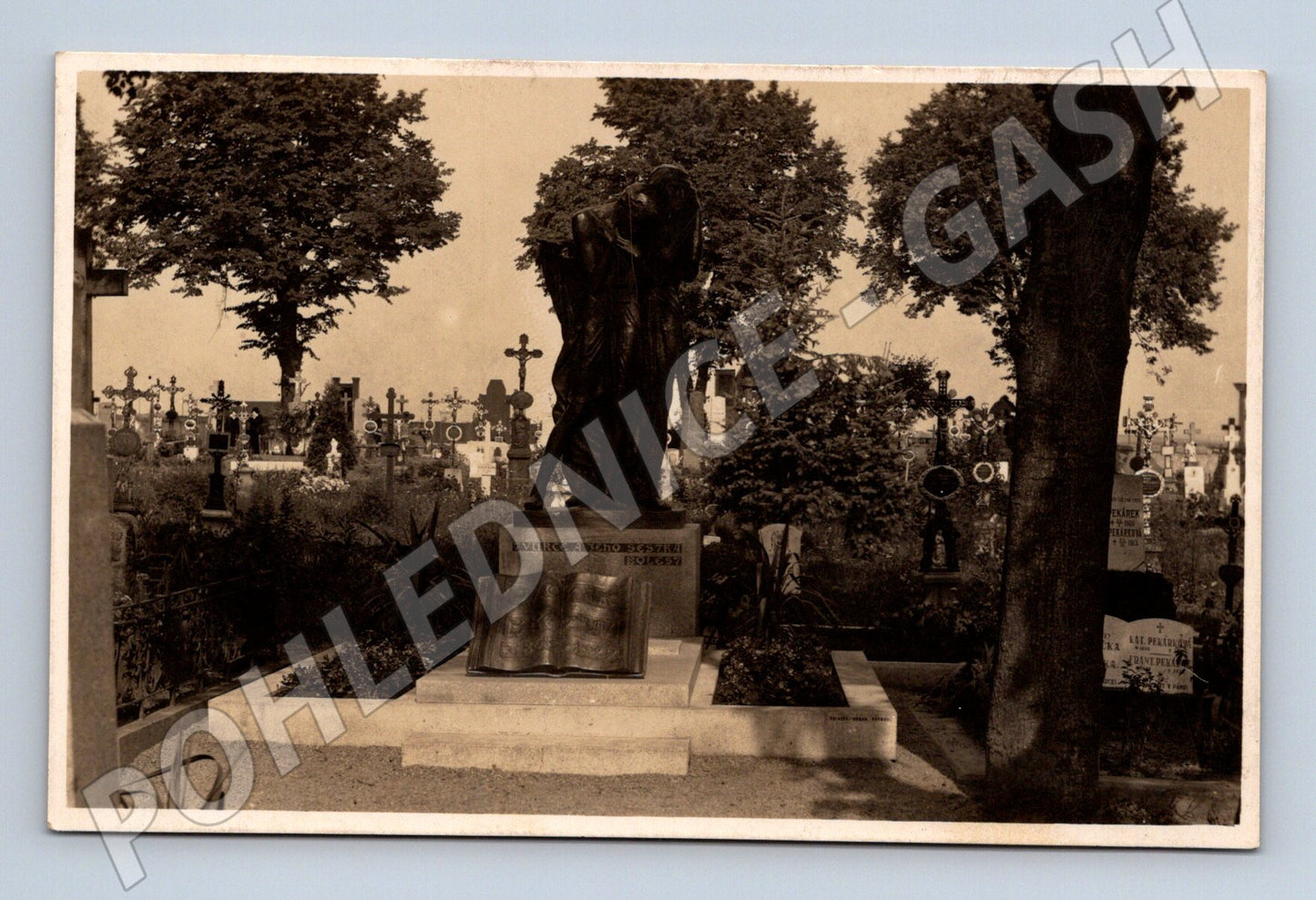 Pohlednice Pomník O. Březiny Jaroměřice nad Rokytnou (M13055)