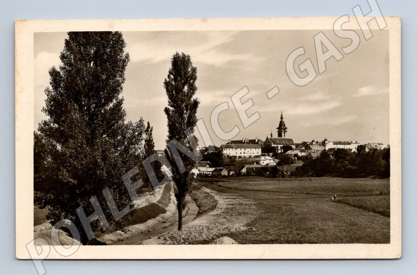 Pohlednice Moravské Budějovice stará do 1950 (M13057)