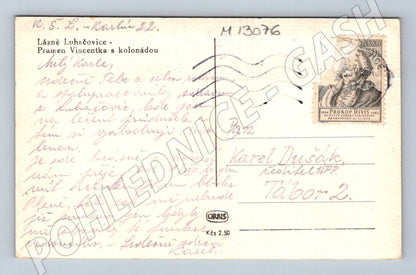 Pohlednice Pramen Vincentka s kolonádou (M13076)