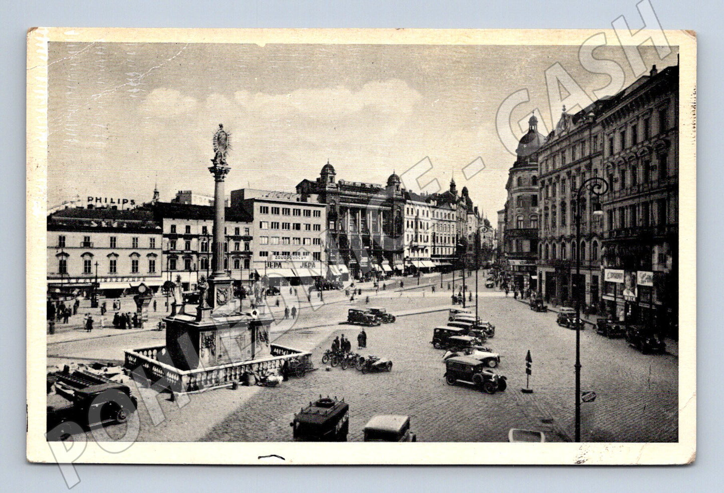 Pohlednice Brno Náměstí Svobody 1941 (M13078)