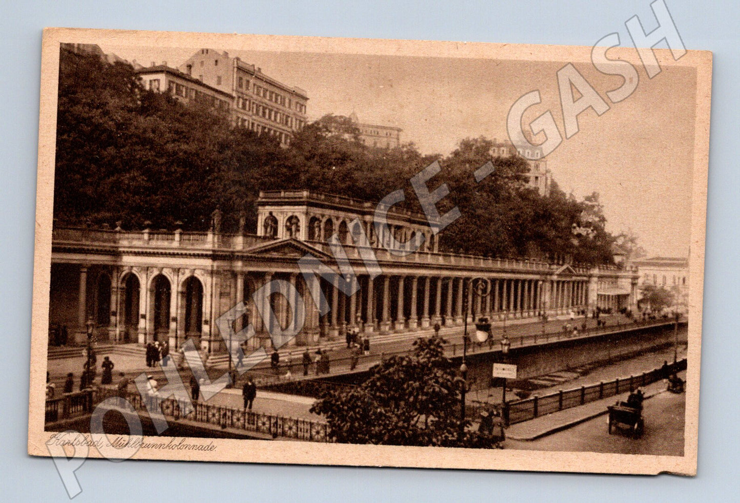 Pohlednice Mlýnská kolonáda Karlovy Vary (M13090)