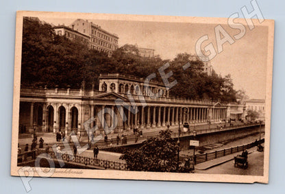 Pohlednice Mlýnská kolonáda Karlovy Vary (M13090)