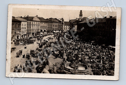 Pohlednice Trh na náměstí Olomouc (M13097)