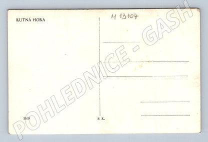 Pohlednice Kutná Hora chrám svaté Barbory (M13104)