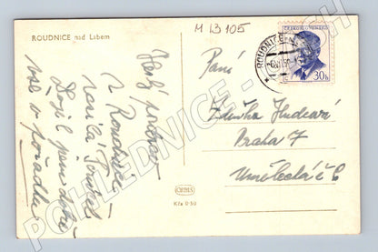 Pohlednice Roudnice nad Labem 1950 (M13105)