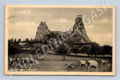 Pohlednice Hrad Trosky Český ráj (M13122)