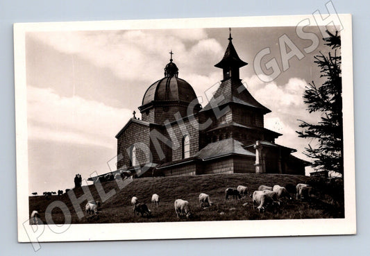 Pohlednice Kaple na Radhošti historická (M13125)