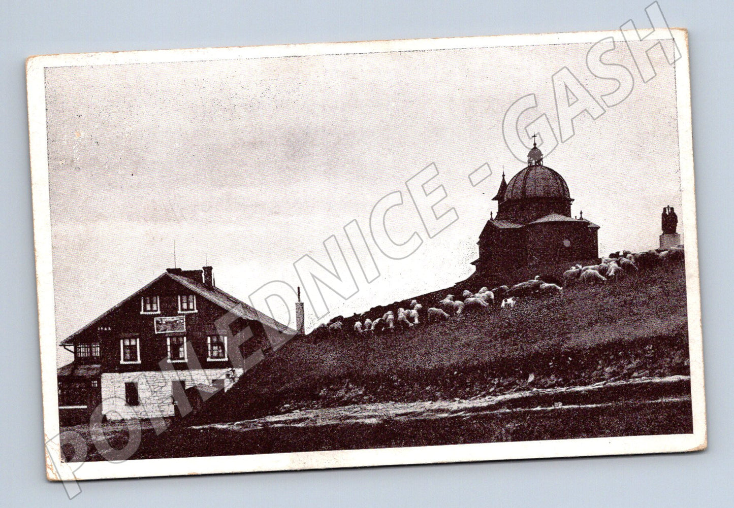 Pohlednice Radhošť kaple a chata (M13126)