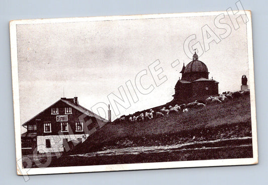 Pohlednice Radhošť kaple a chata (M13126)