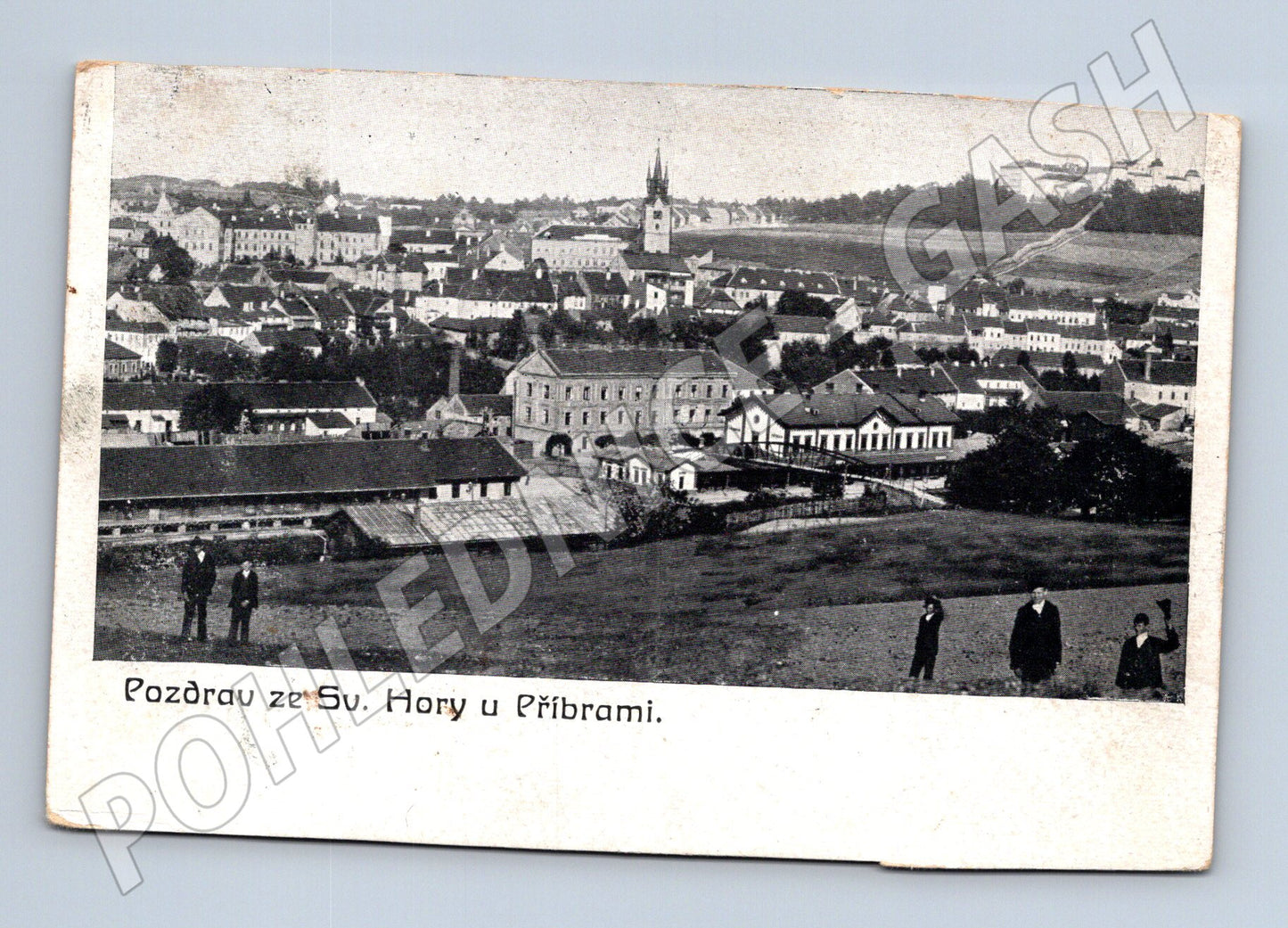 Pohlednice Sv. Hora u Příbrami čb (M13141)