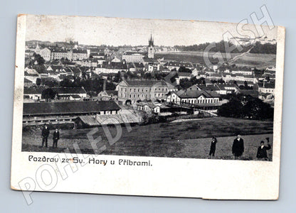 Pohlednice Sv. Hora u Příbrami čb (M13141)