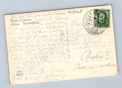 Pohlednice Brno Výstava 1928 (M13143)