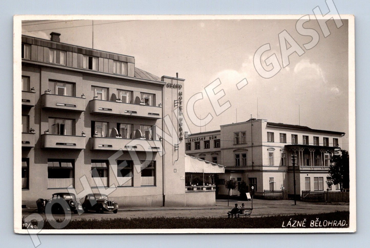 Pohlednice Lázně Bělohrad Grand Hotel Urban (M13147)