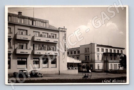 Pohlednice Lázně Bělohrad Grand Hotel Urban (M13147)