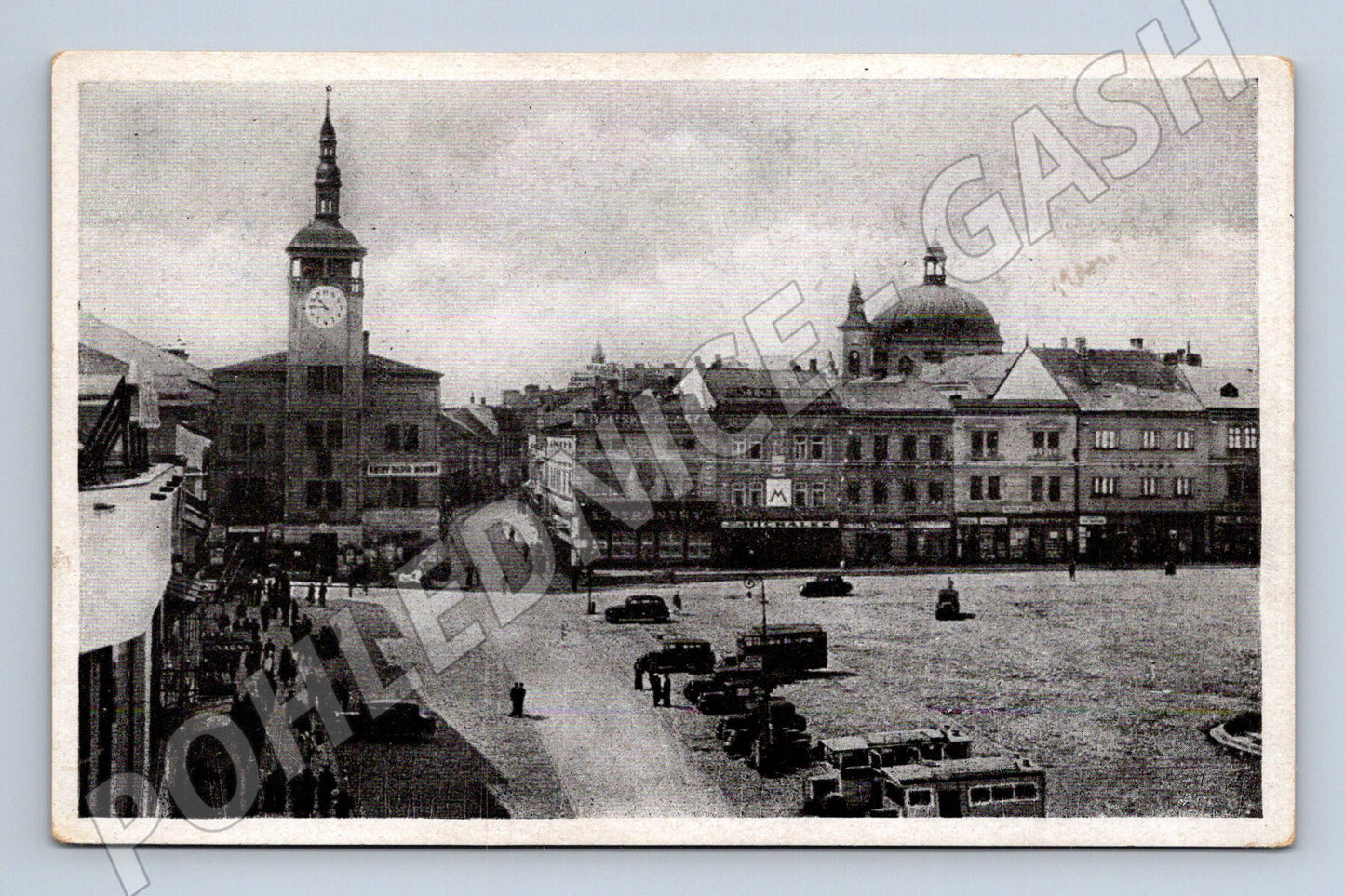 Pohlednice Kroměříž náměstí (M13159)