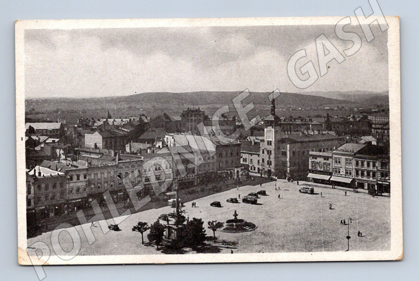 Pohlednice Kroměříž historická černobílá (M13162)