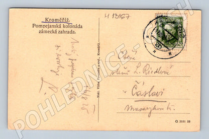 Pohlednice Kroměříž Pompejanská kolonáda (M13167)