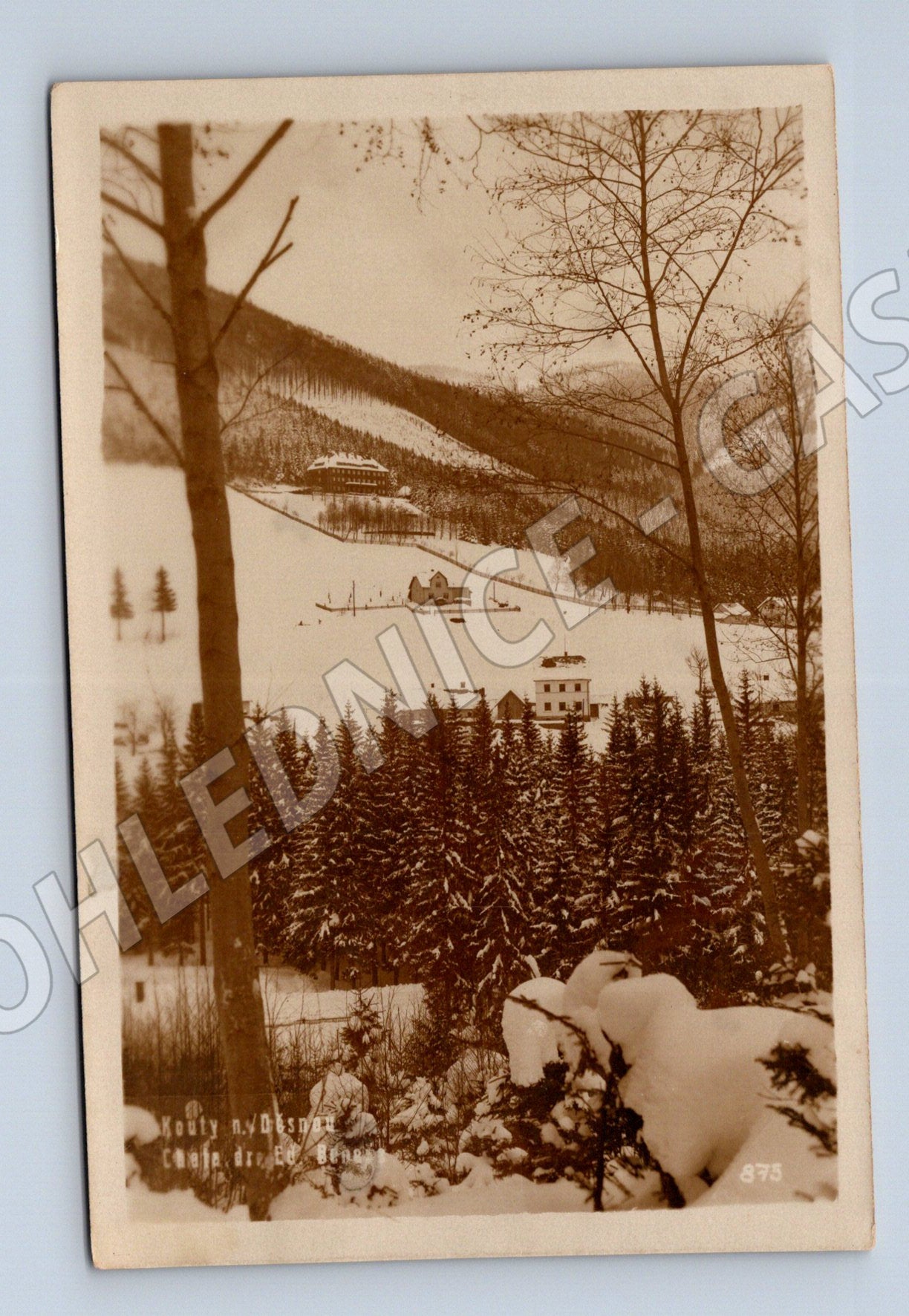 Pohlednice Jeseníky Chata Dr. Beneše Kouty nad Desnou (M13178)