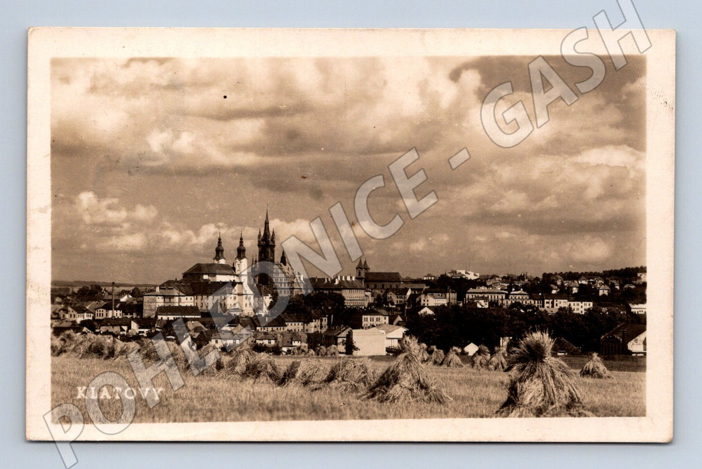 Pohlednice Klatovy 1946 stará prošlá poštou (M13189)