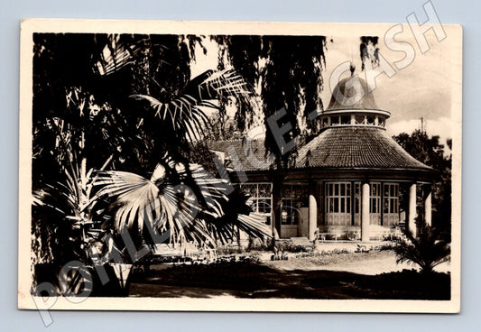Pohlednice Poděbrady hudební pavilon park Julia Fučíka 1951 (M13191)
