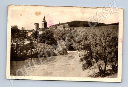Pohlednice Sázava nad Sázavou klášter (M13203)