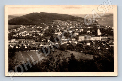 Pohlednice Tišnov letecký pohled (M13213)